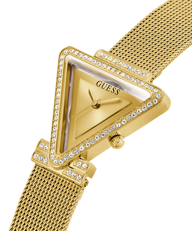 Guess Sherbrook Womens Gold Stainless steel Strap Watch-GW0508L2