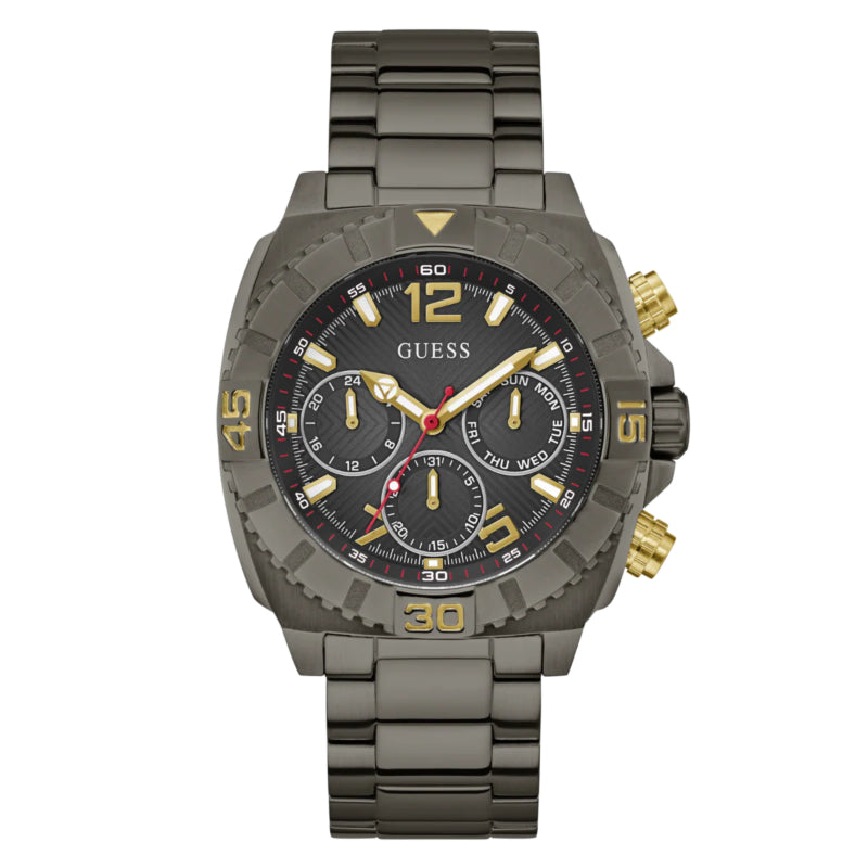 Guess Stainless steel Black Men Watch-GW0800G2