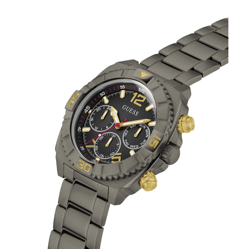 Guess Stainless steel Black Men Watch-GW0800G2