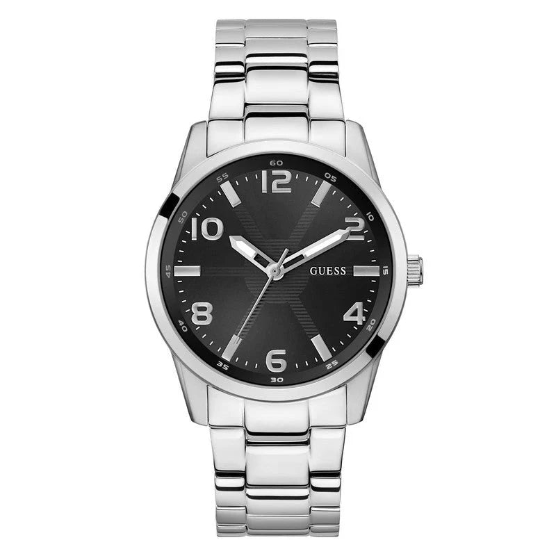 Guess Stainless steel Silver Men Watch-GW0804G2