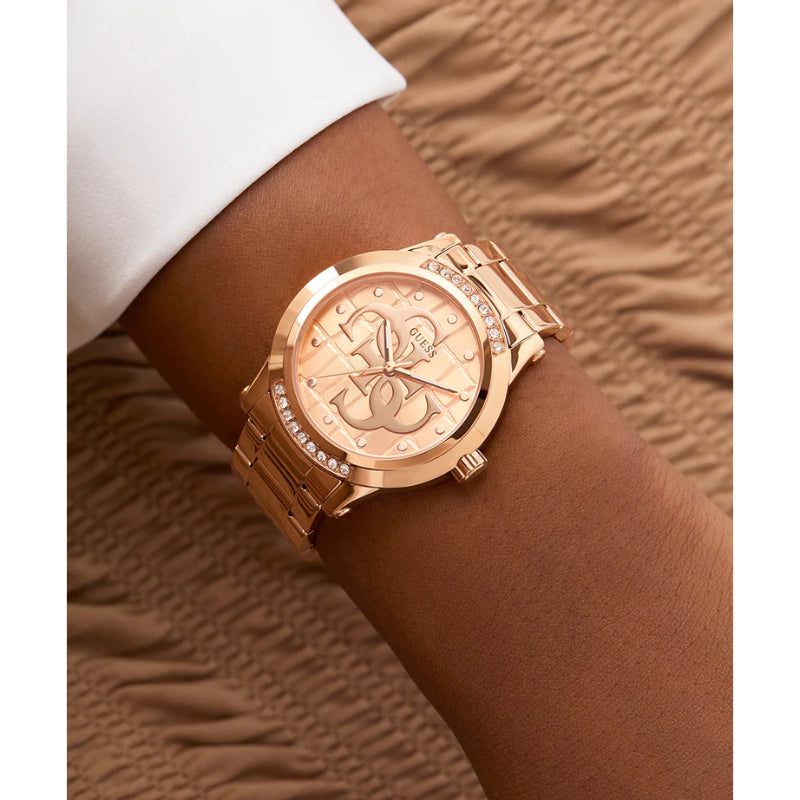 Guess Stainless steel Gold Women Watch-GW0861L3