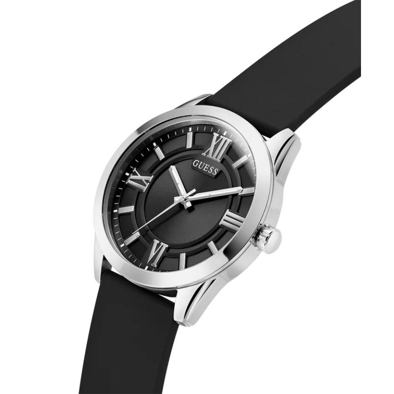 Guess Mens Rubber Strap Watch - GW0894
