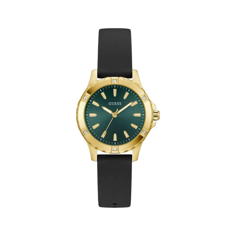 Guess Rubber Black Women Watch-GW0949L2