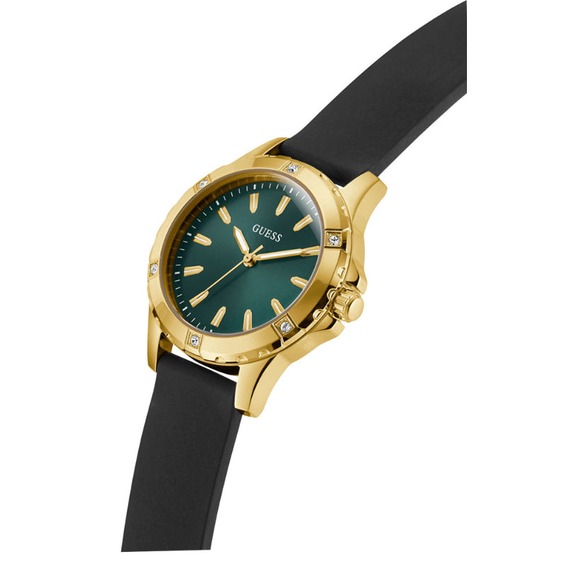 Guess Rubber Black Women Watch-GW0949L2