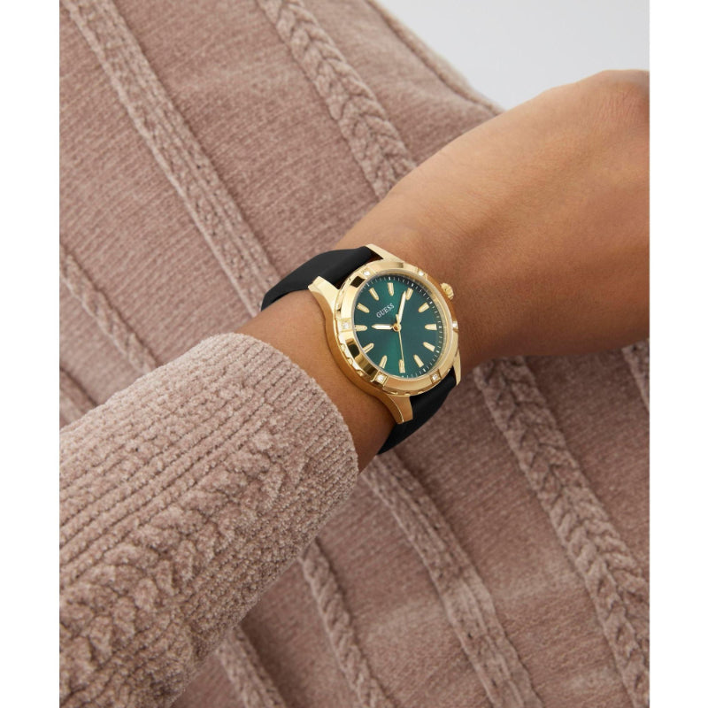 Guess Rubber Black Women Watch-GW0949L2