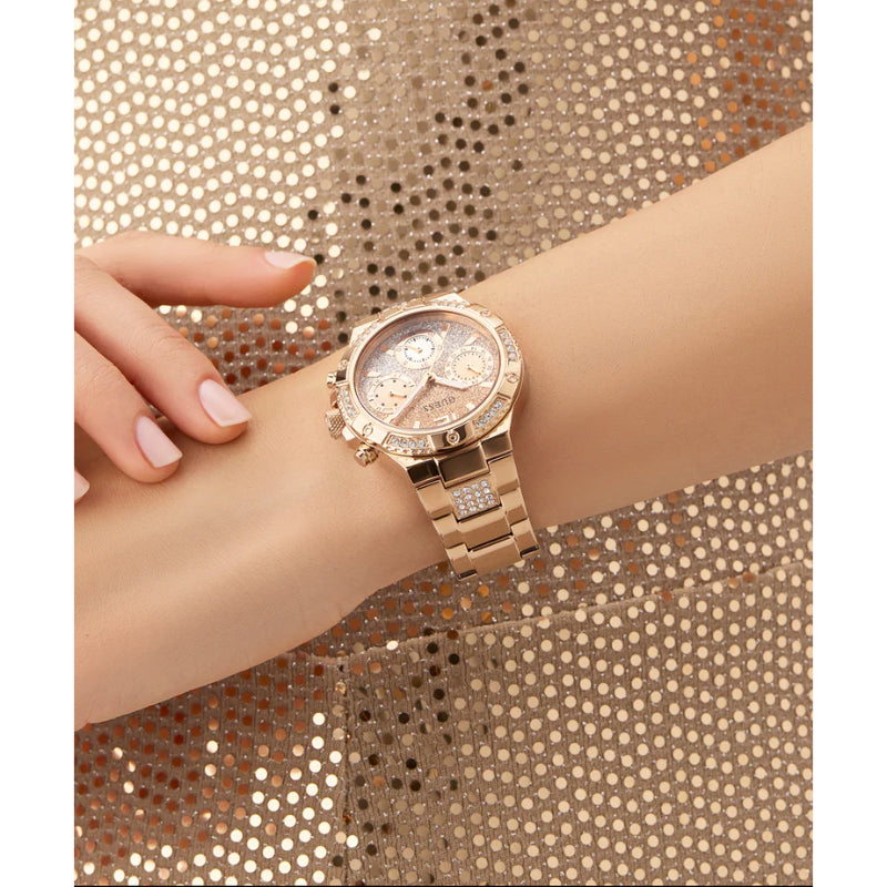 Guess Stainless steel Gold Women Watch-GW0950L4