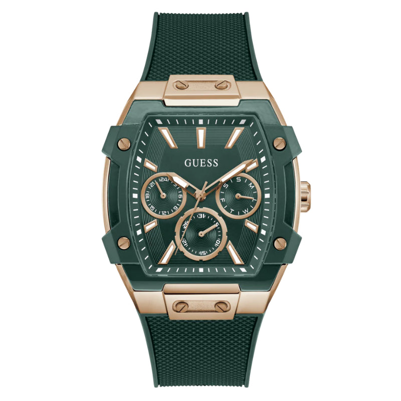 Guess Rubber Green Men Watch-GW0956G6