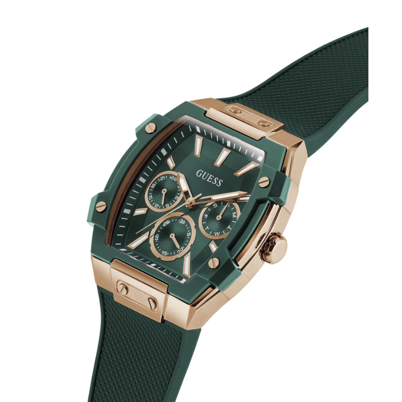 Guess Rubber Green Men Watch-GW0956G6