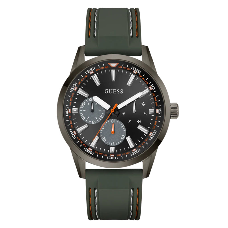 Guess Rubber Green Men Watch-GW0964G3