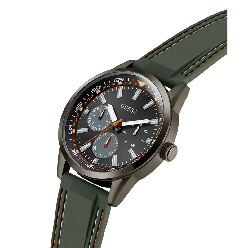 Guess Rubber Green Men Watch-GW0964G3