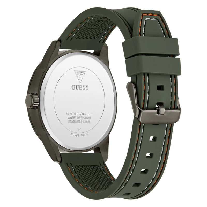 Guess Rubber Green Men Watch-GW0964G3