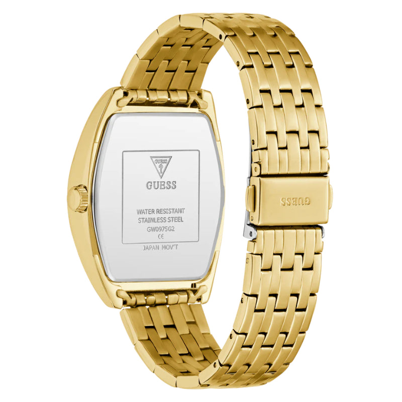 Guess Stainless steel Gold Men Watch-GW0975G2
