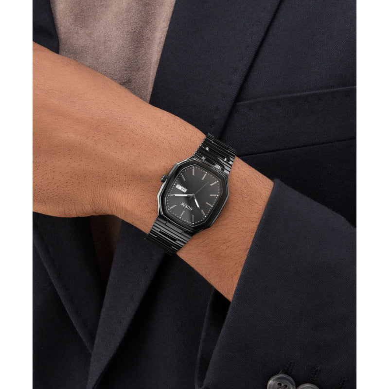 Guess Stainless steel Black Men Watch-GW0978G4