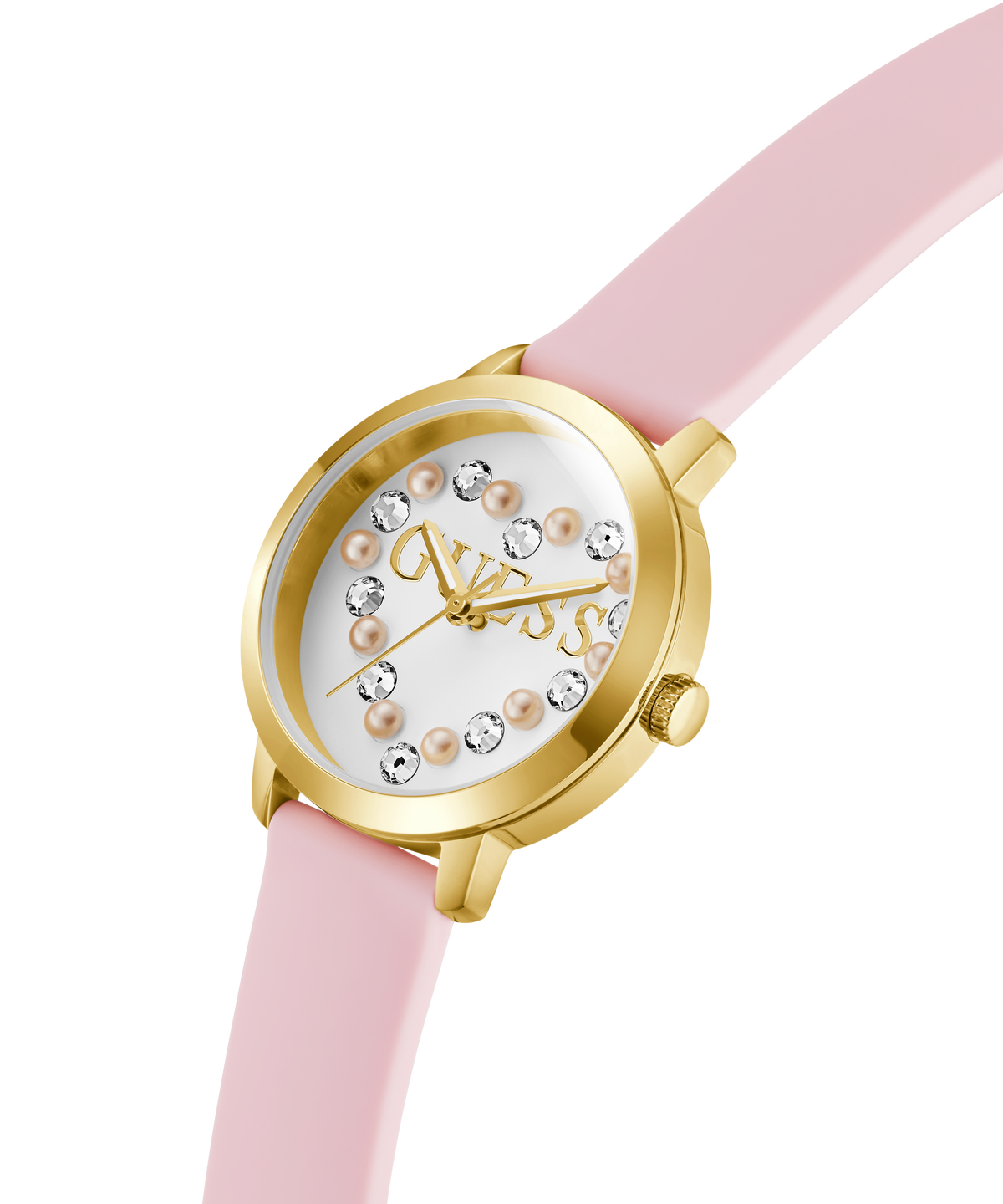 Guess Rubber Pink Women Watch-GW0998L2