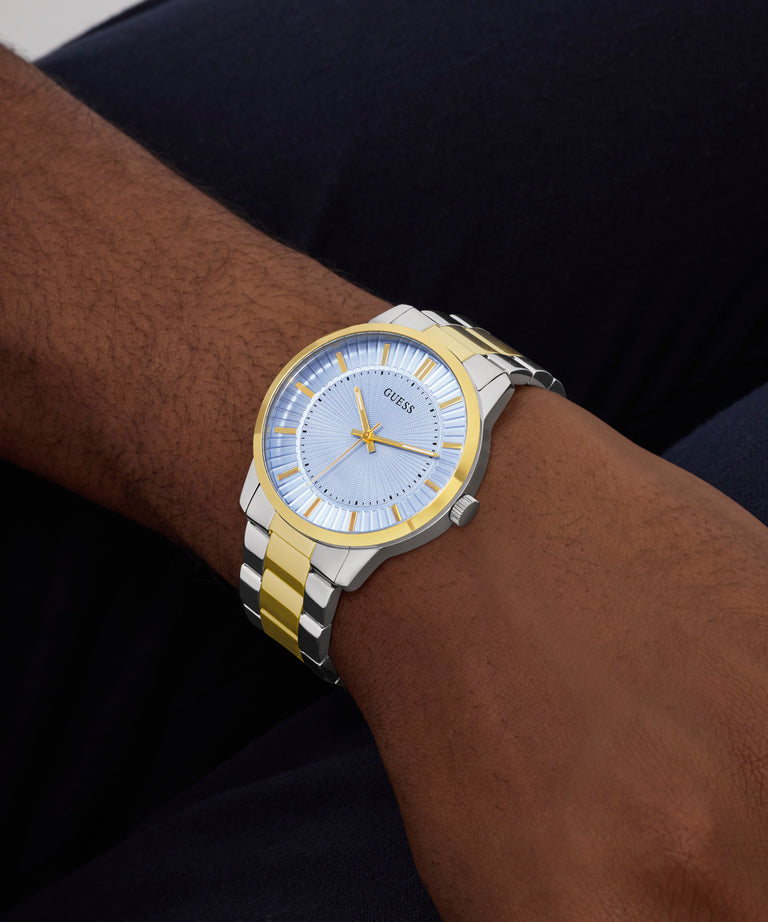 Guess Stainless steel Silver Men Watch-GW1050G4