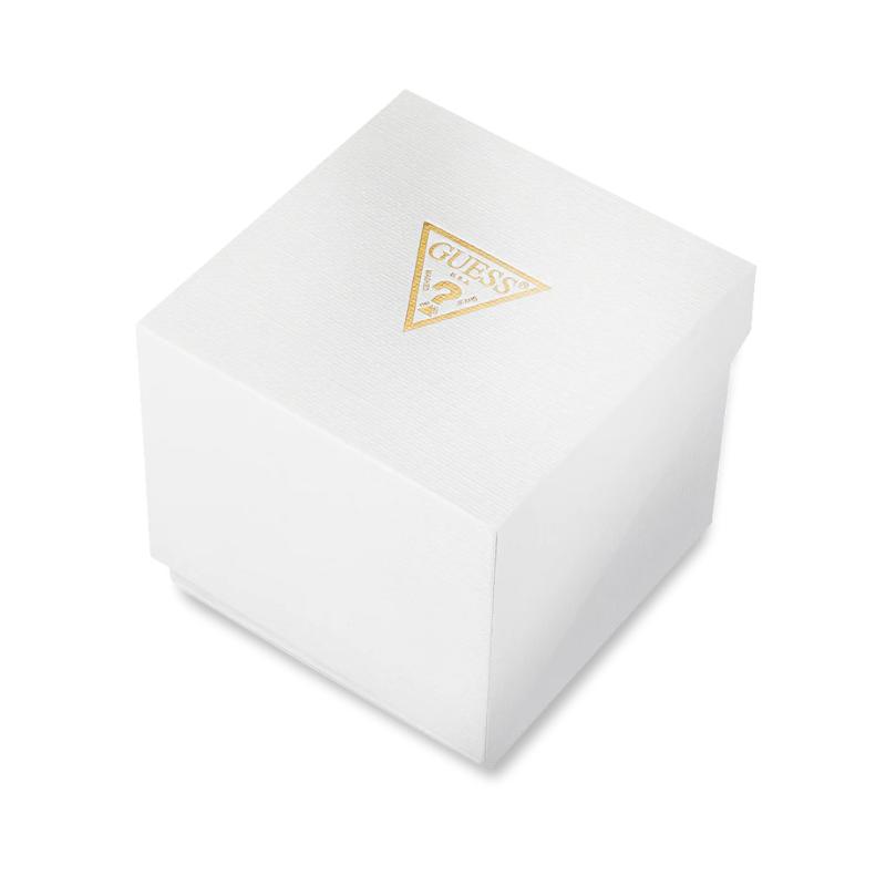 Guess Ashmont Womens Red Stainless steel Strap Watch-GW0534L3