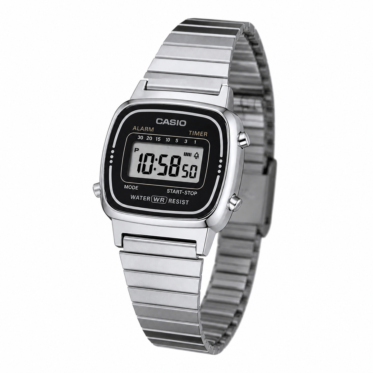 Casio Ladies LA670WA-1DF Retro Digital Watch