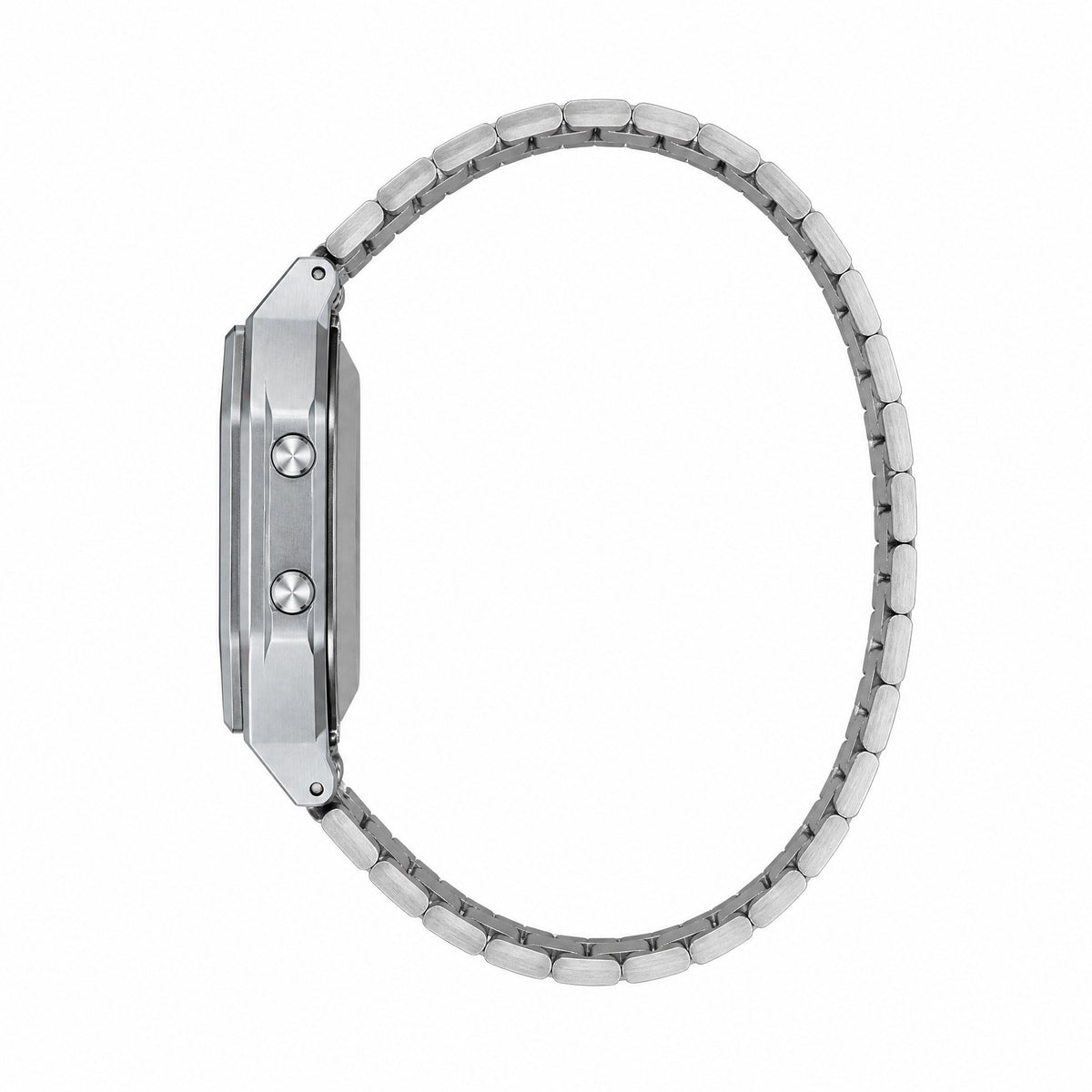 Casio Ladies Retro LA680WA-2CDF - AI-generated side view