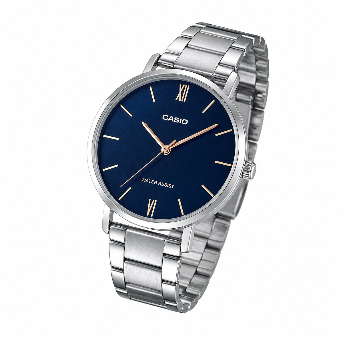 Casio Standard Collection Women's LTP-VT01D-2BUDF Watch - AI-generated angle view