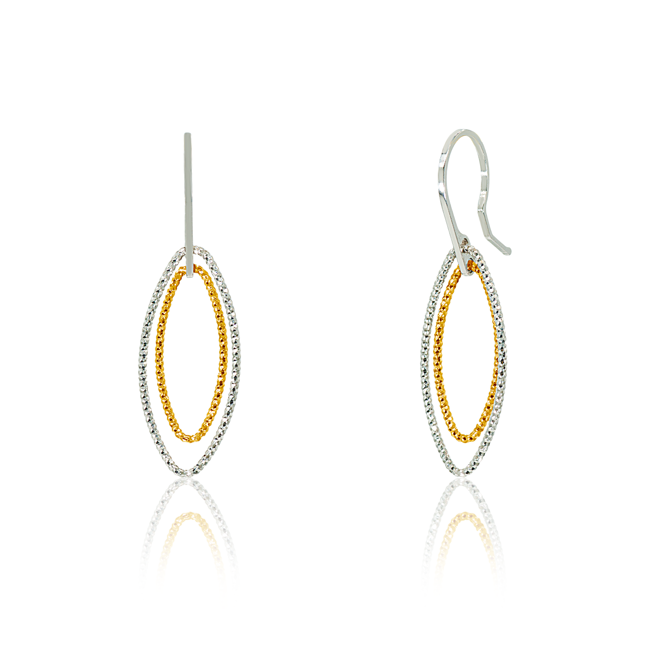 Cici Collection - Mini Marquis Earrings