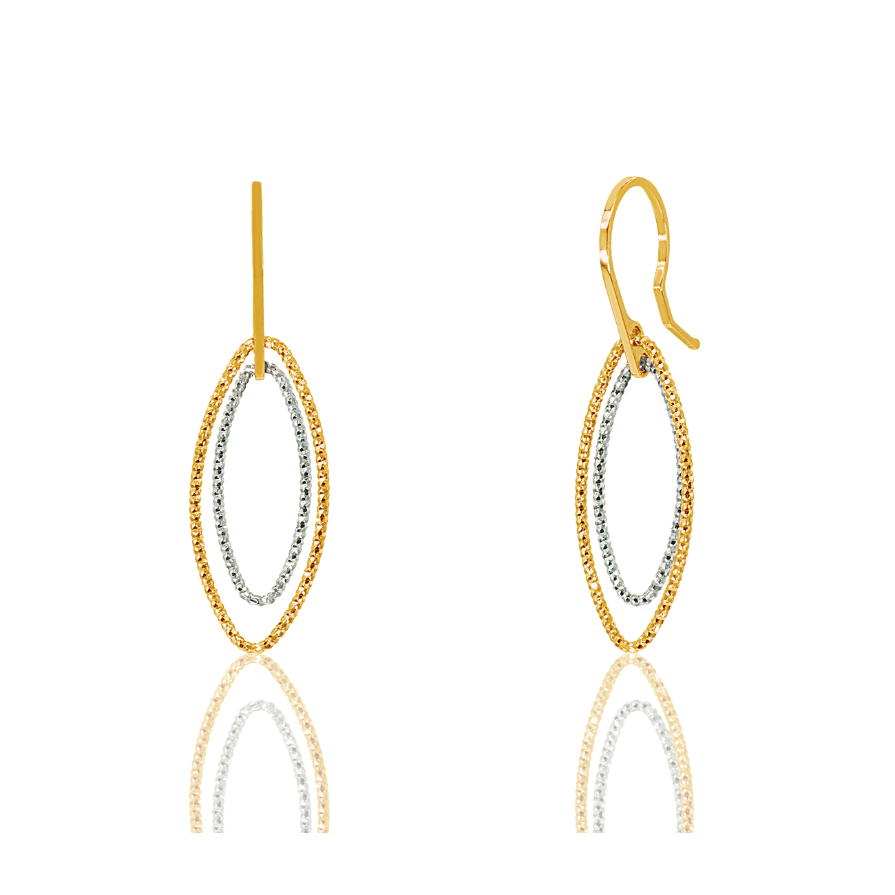 Cici Collection - Mini Marquis Earrings