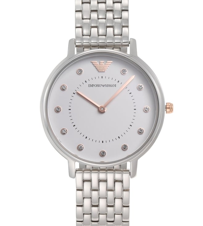 Emporio Armani Kappa Pink Stainless steel Womens Watch-AR11006