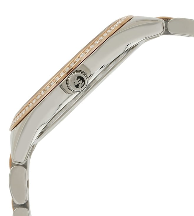Michael Kors Lauryn Womens Silver Stainless Steel Watch - MK3979