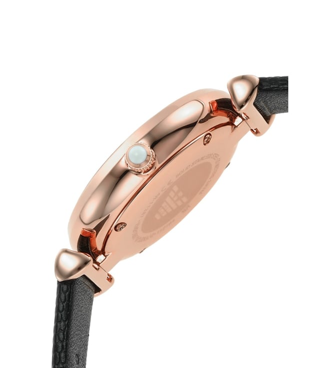 Emporio Armani Gianni T-Bar Womens Rose Gold Watch-AR11387