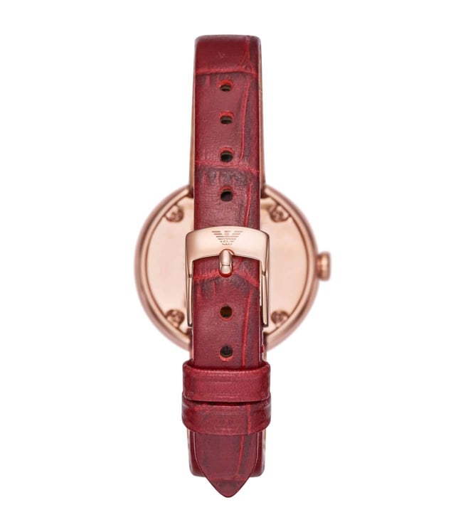 Emporio Armani Rosa Red Stainless steel Womens Watch-AR11357