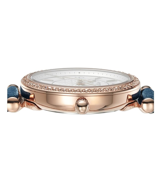 Fossil Women's Carlie, Rose Gold-Tone Stainless Steel Watch - ES5295