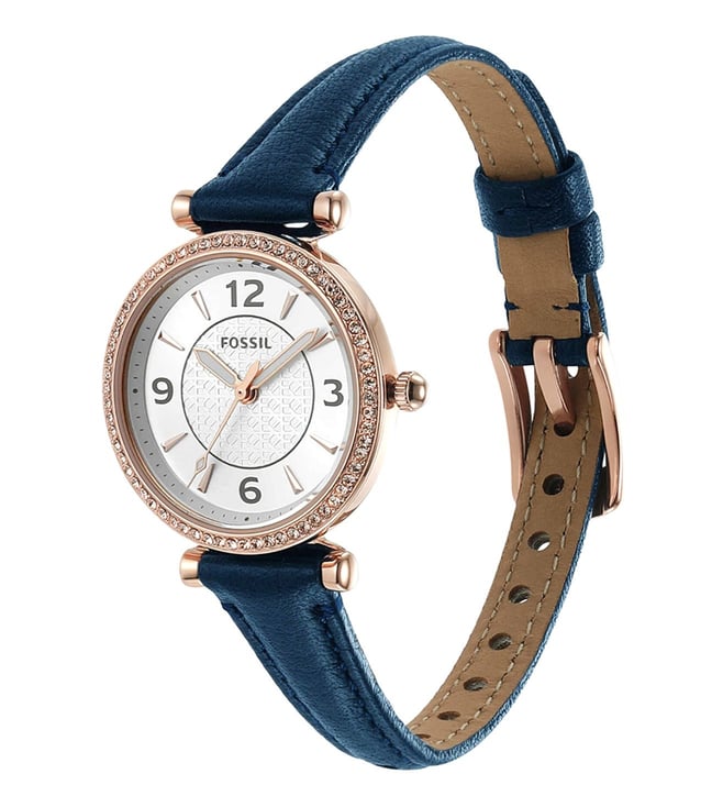 Fossil Women's Carlie, Rose Gold-Tone Stainless Steel Watch - ES5295
