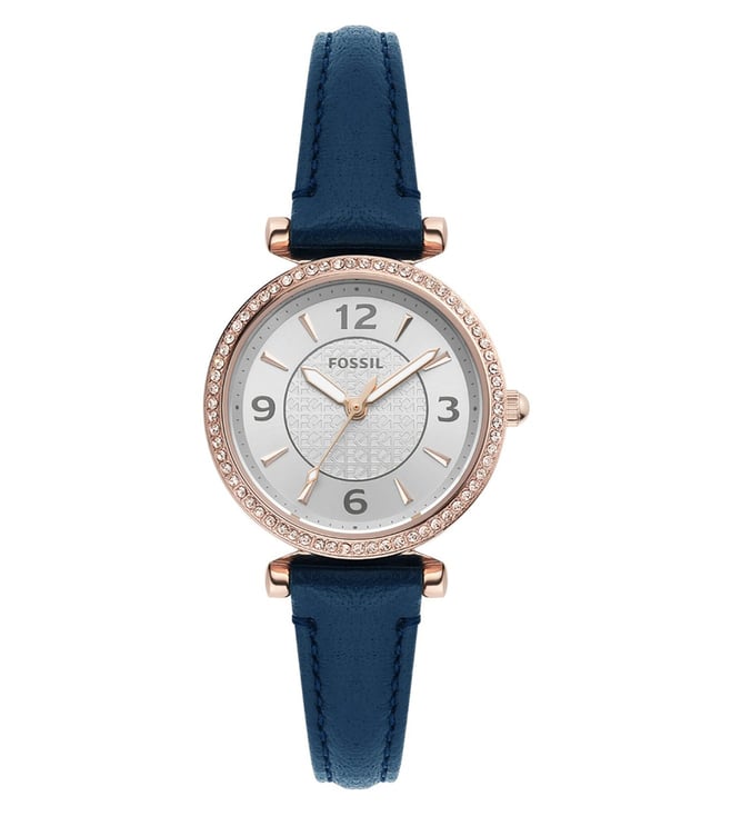 Fossil Women's Carlie, Rose Gold-Tone Stainless Steel Watch - ES5295