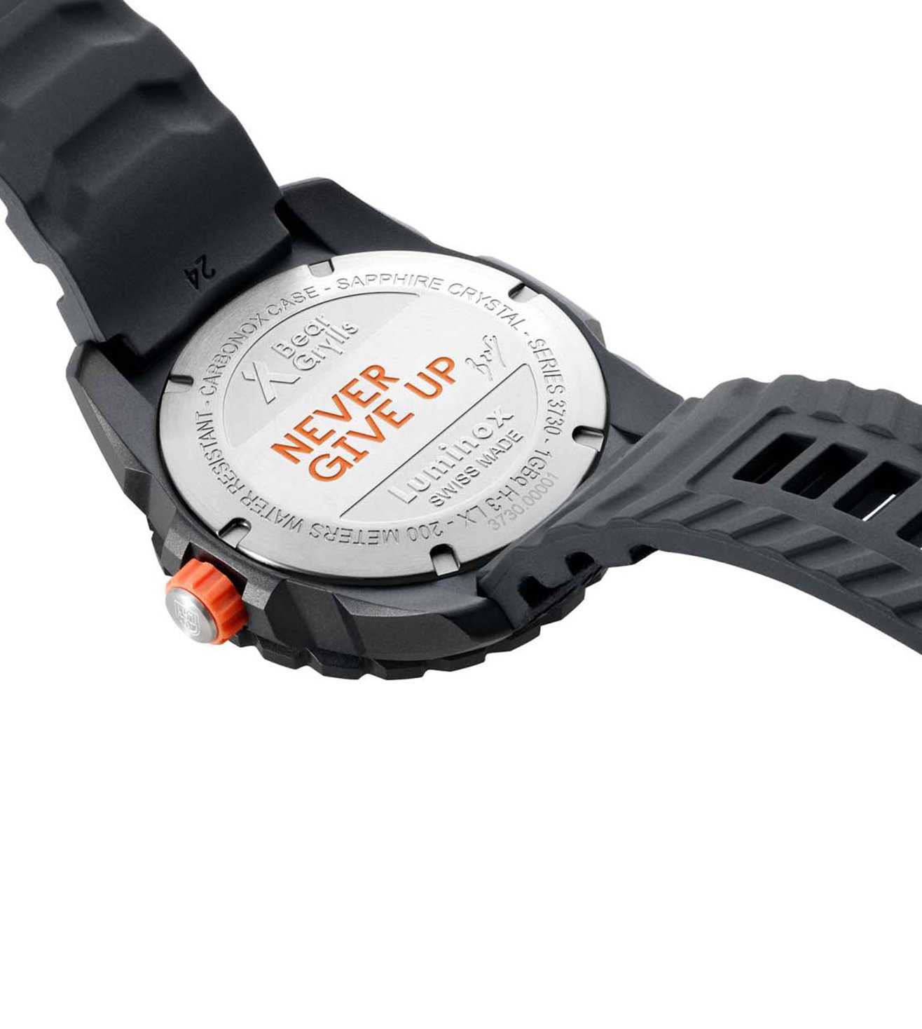 Luminox Bear Grylls Mens Black Rubber Strap Watch-XB.3739