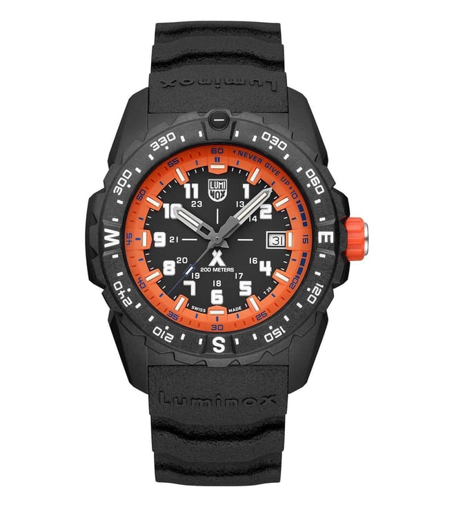 Luminox Bear Grylls Mens Black Rubber Strap Watch-XB.3739