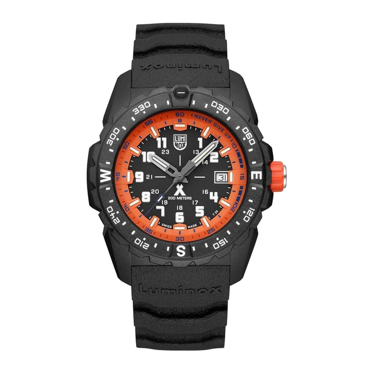 Luminox Bear Grylls Mens Black Rubber Strap Watch-XB.3739
