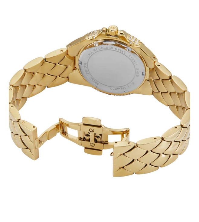 Michael Kors Camille Gold Stainless steel Womens Watch-MK4800
