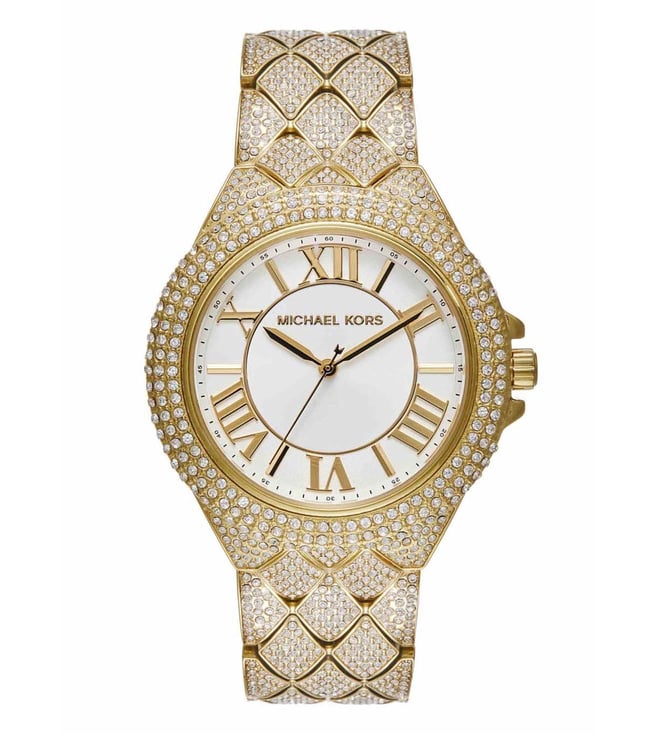 Michael Kors Camille Gold Stainless steel Womens Watch-MK4800