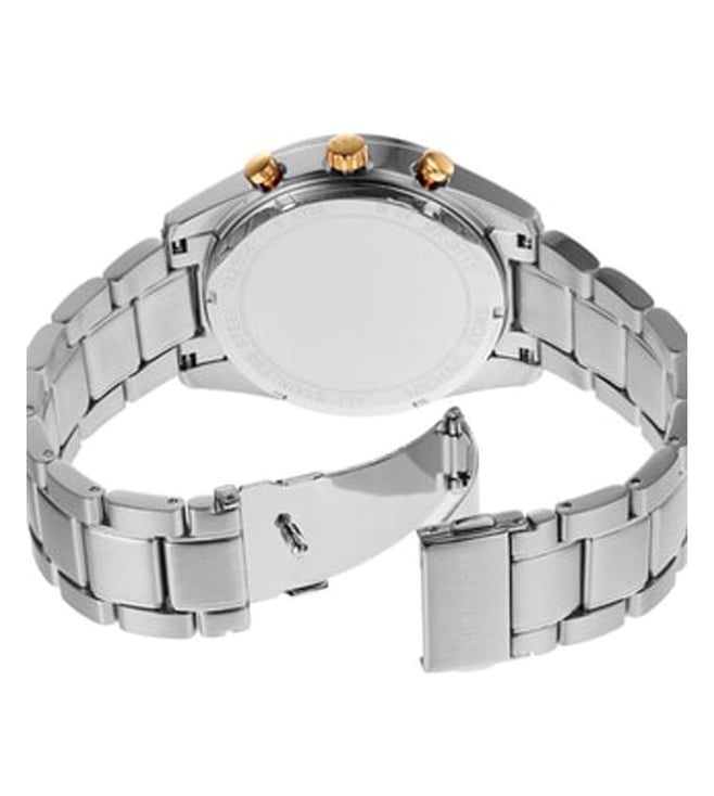 Michael Kors Accelerator Mens Silver Stainless steel Watch-MK9112