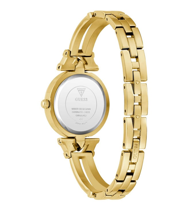 Guess - Womens Gold Stainless steel Strap Watch-GW0864L2