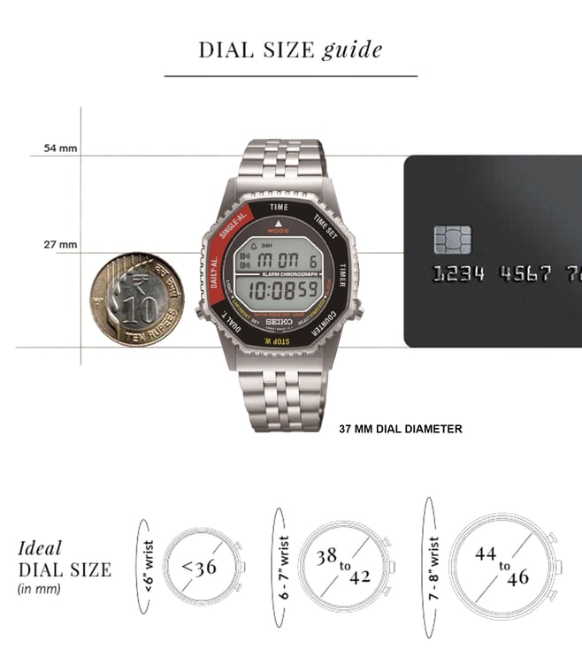 Seiko Retro Digital - Full Stainless Steel Alarm Chronograph - SMGG19P1