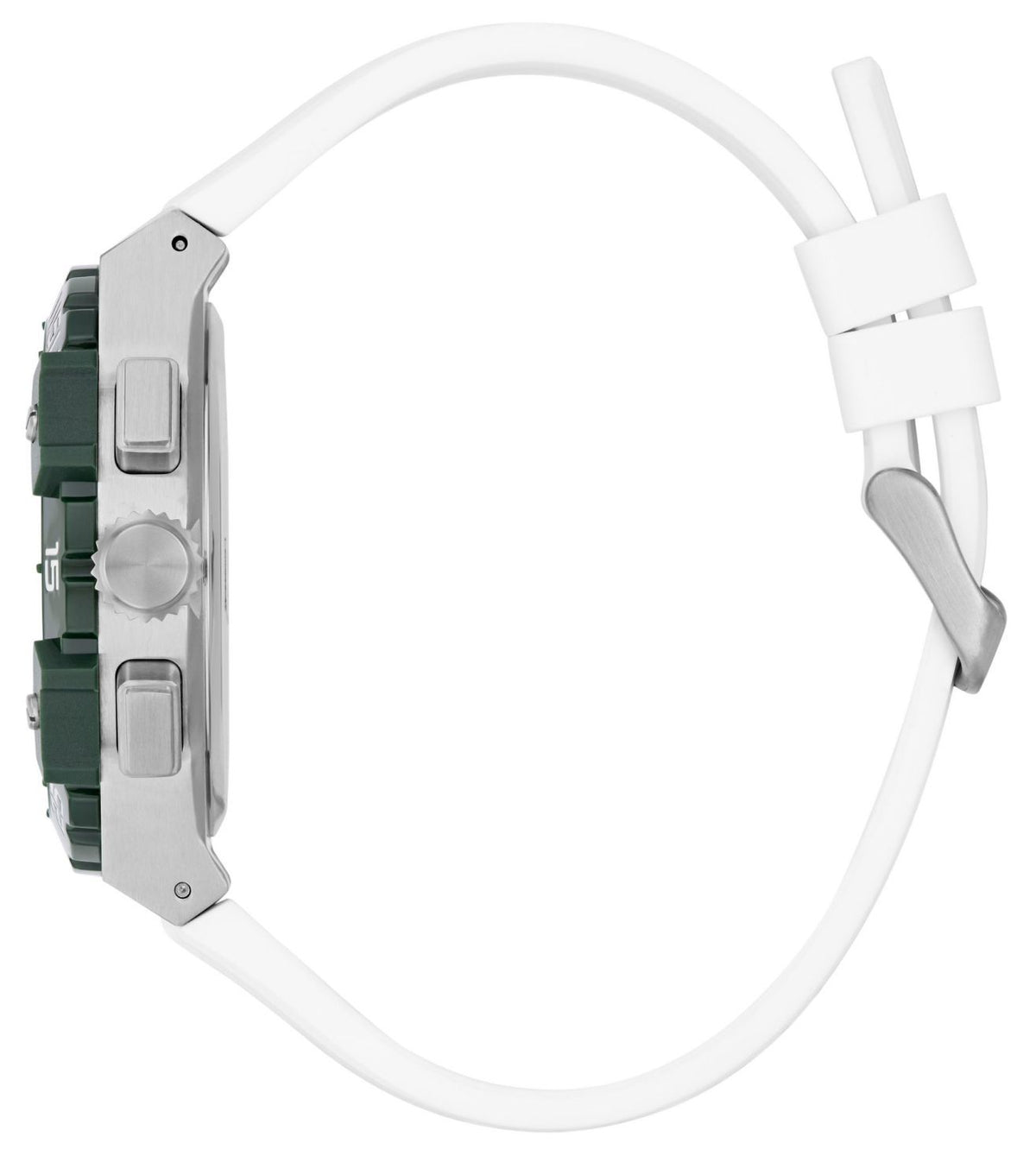 Guess Rubber White Men Watch-GW1059G1