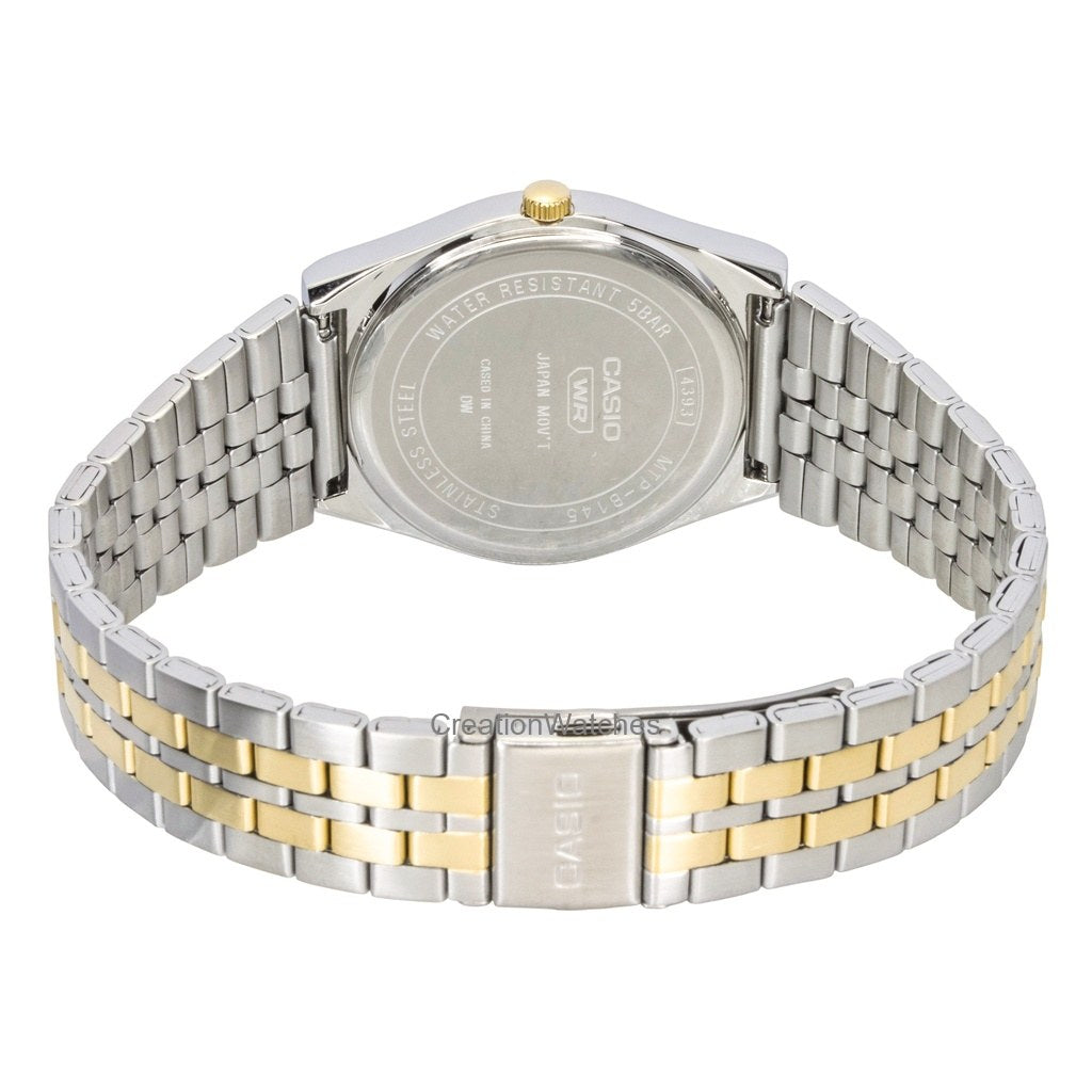 Casio-Casio s Men Stainless steel Strap Watch-MTP-B145SG