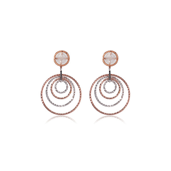 Cici Collection - Midi Floating Enhancer Earrings