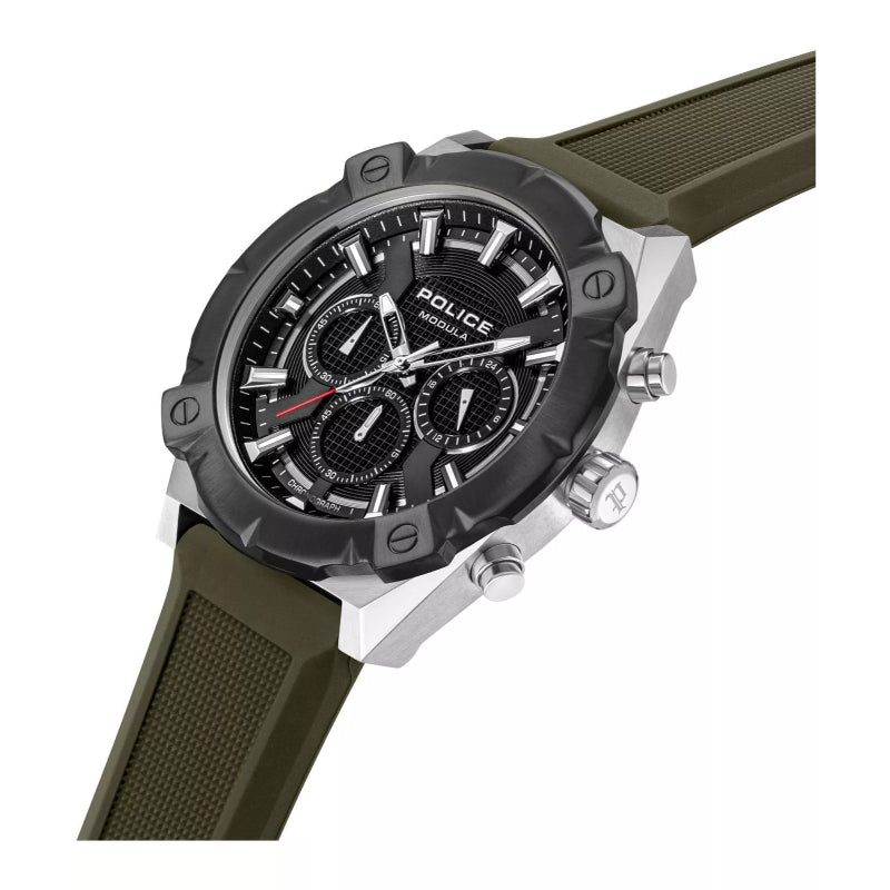 Police Modula 1.0 Mens Rubber Watch