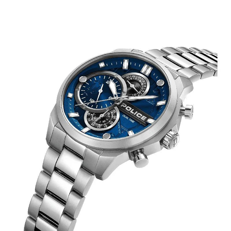 Police Reactor Mens Stainless steel Watch