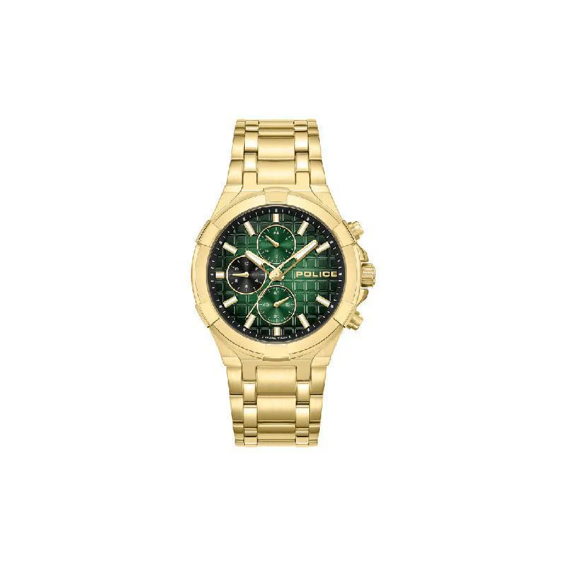 Police Guardian Mens Rubber Watch