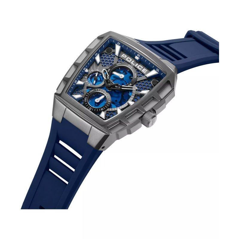 Police Tough Gear Mens Rubber Watch
