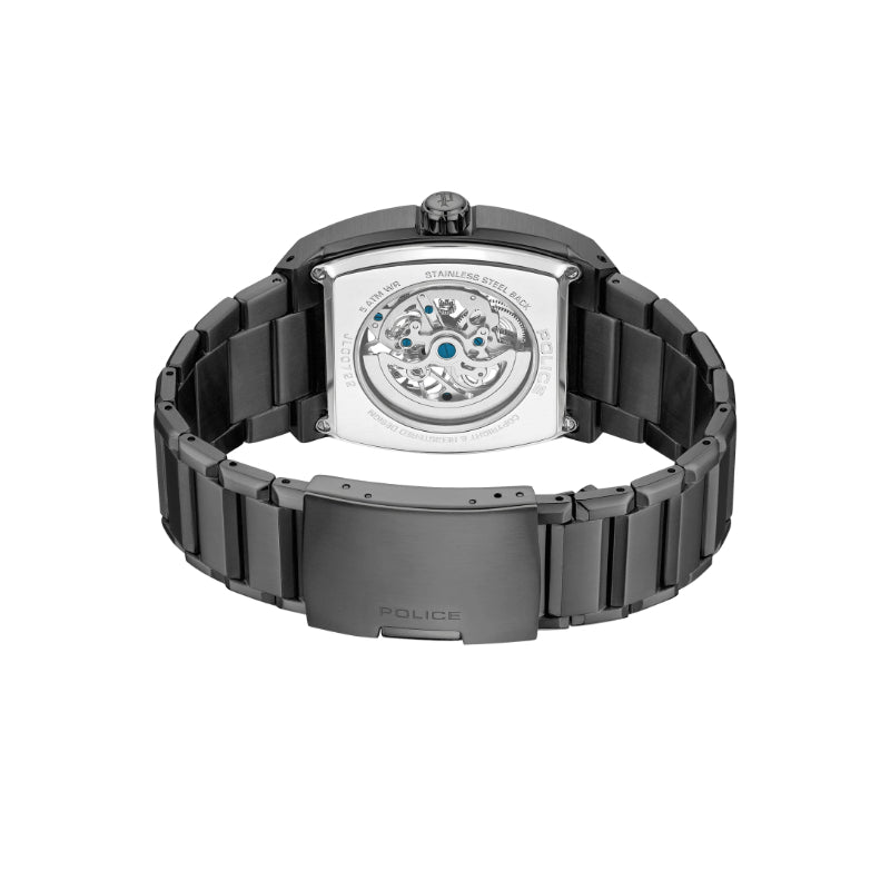 Police Skeletor Mens Watch