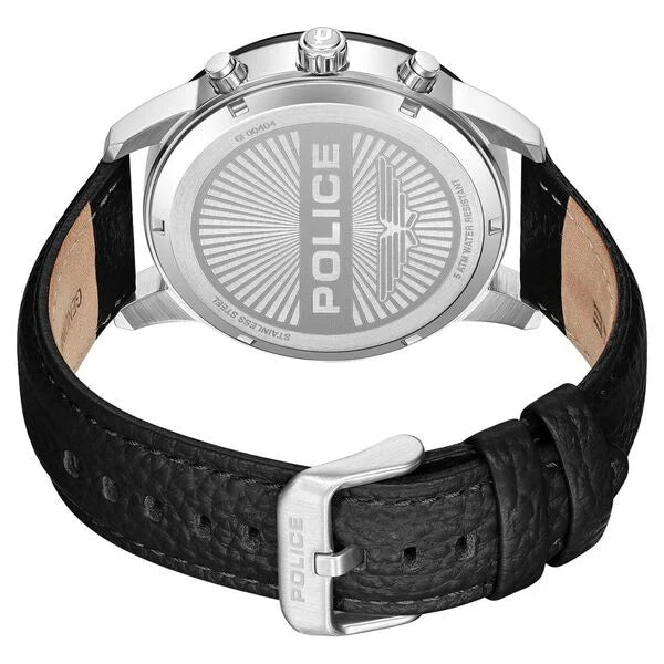 Police Avondale Ii Mens Leather Watch