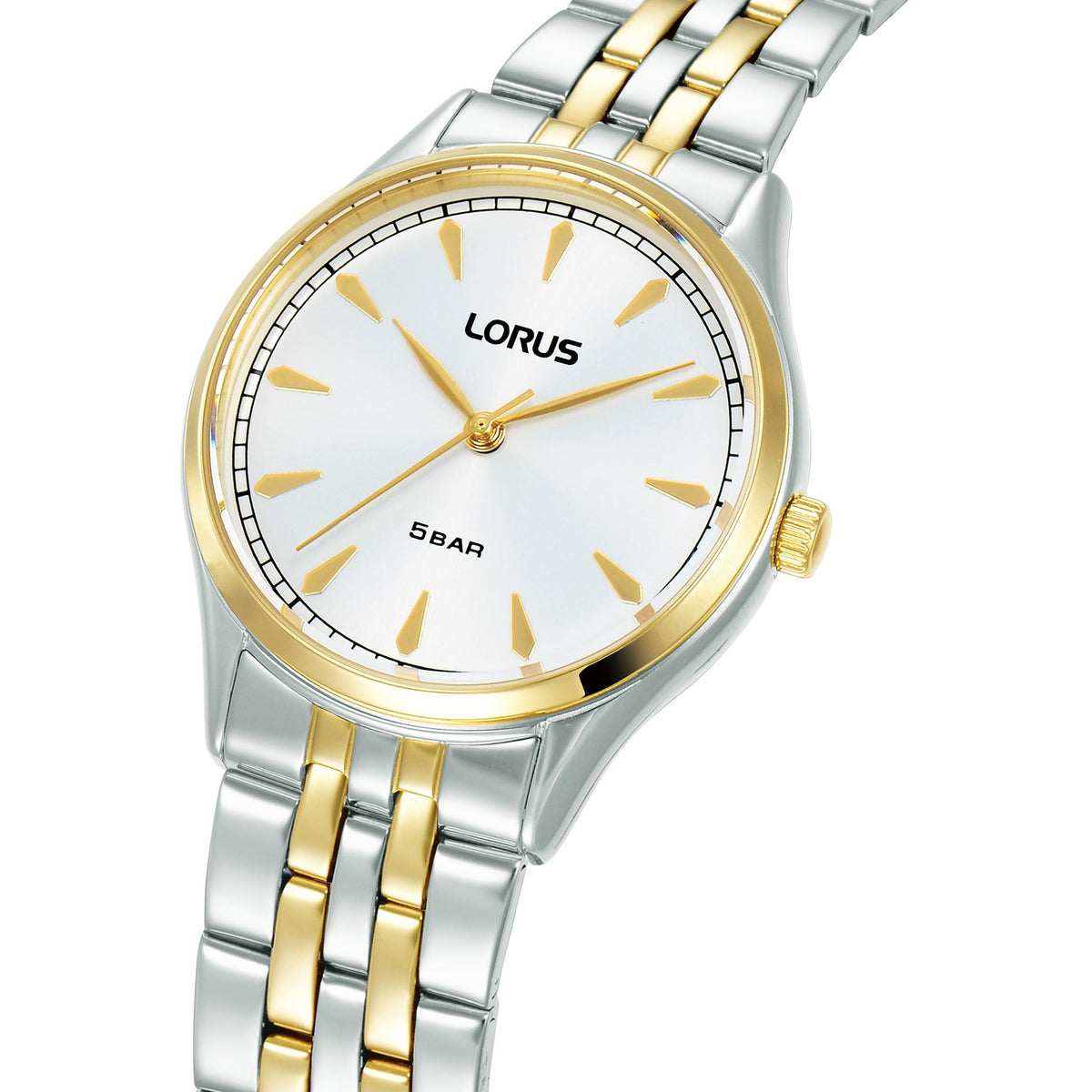 Lorus Womens Silver Stainless Steel Watch-RG294YX9